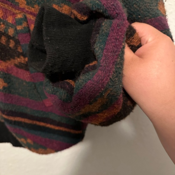 Vintage Circle T Aztec Mens Southwest Bomber Jacket - Picture 5 of 11